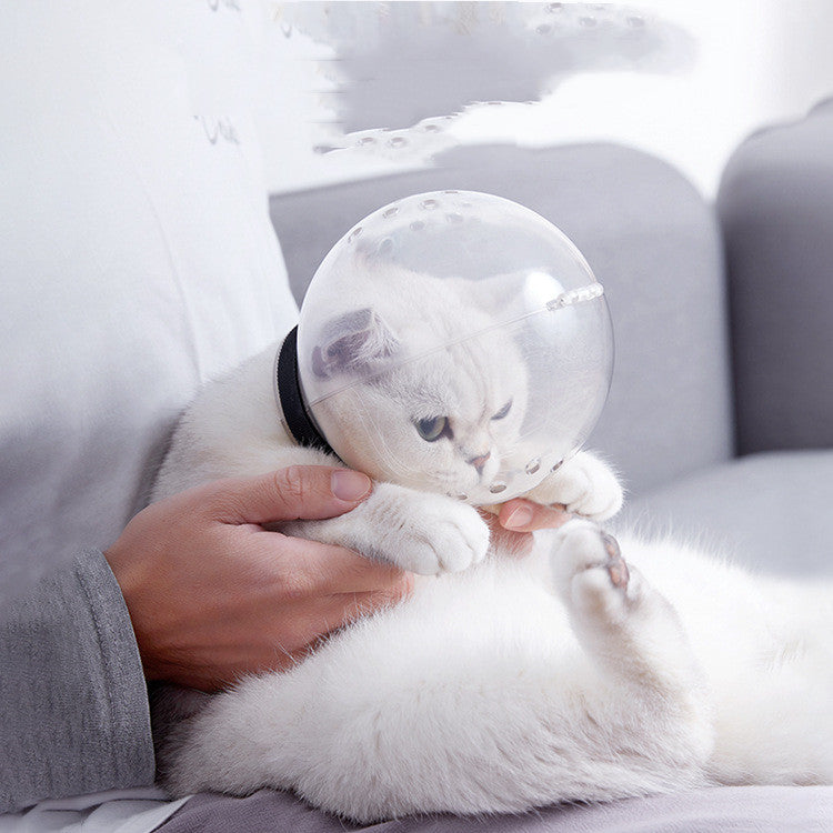 Pet Anti-Bite Cat Space Hood Cat Head Cover
