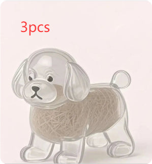 Dog Fur Storage Pendant Keychain